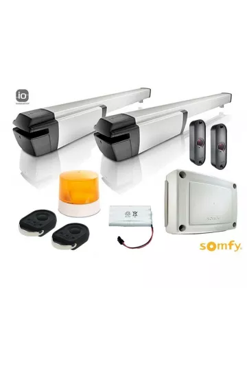 Motorisation portail coulissant Somfy Freevia Essential 300 - vue de face | Pays de la Loire