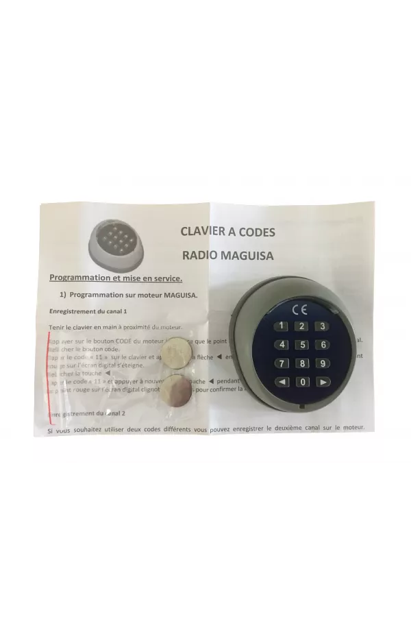 Clavier radio à codes numériques, digicode sans fil, MAGUISA