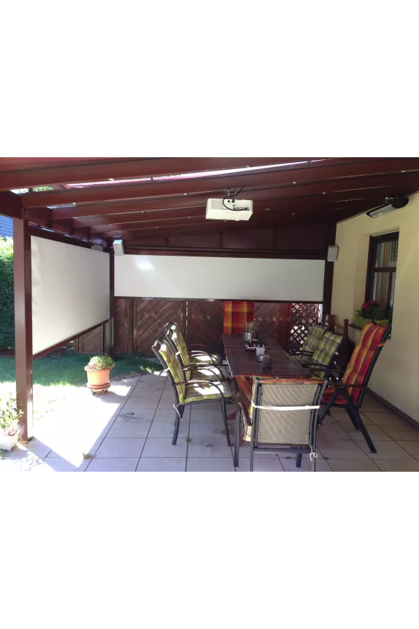 Screen ZIP Store Vertical - Installation Terrasse