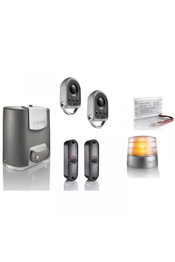 Motorisation portail coulissant Somfy Slidymoove 300 - vue de face | Nouvelle-Aquitaine