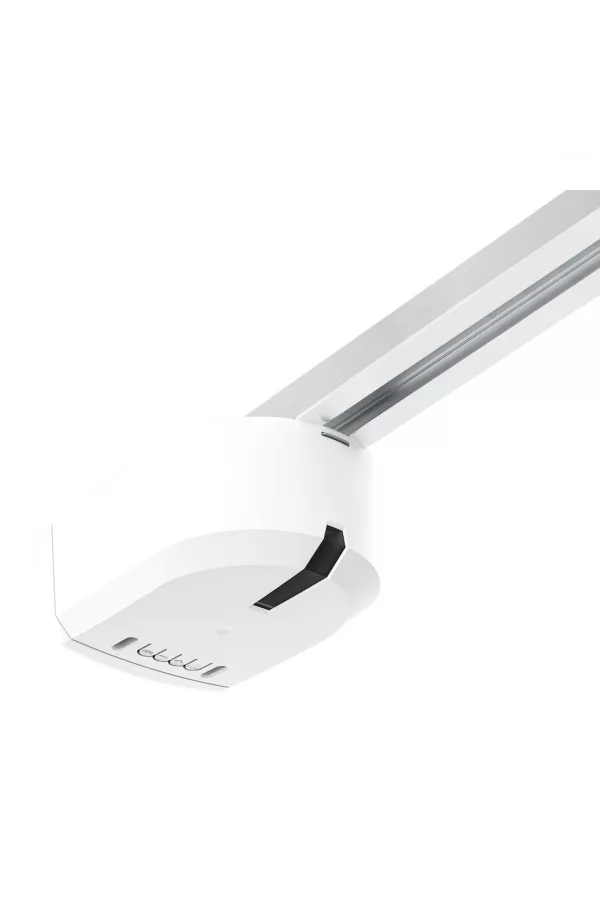 Kit motorisation chaine porte de garage - detail rail et moteur | Pays de la Loire