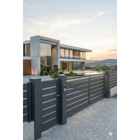 Portail et Clôture Aluminium Sur Mesure | Gamme Contemporaine