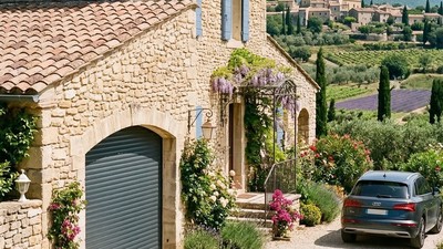 Porte de garage enroulable sur mesure - 55 mm | Configurateur full option