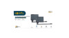 Moteur Somfy Multipro 3S+ io 1246048 — emballage carton d'origine (face détails 300 kg / 3,5 m)