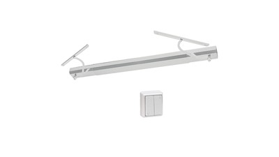 Kit motorisation volet battant FAAC Night One Day filaire - Blanc RAL 9010