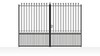 Portail Coulissant Acier - Dimensions Couleurs au choix - Agen