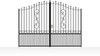 Portail Battant Acier - Dimensions Couleurs au choix - Arras