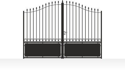 Portail Battant Acier - Dimensions Couleurs au choix - Dunkerque