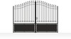 Portail Battant Acier - Dimensions Couleurs au choix - Dompierre