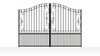 Portail Battant Acier - Dimensions Couleurs au choix - Belfort