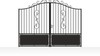 Portail Battant Acier - Dimensions Couleurs au choix - Bastia