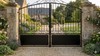 Portail Battant Acier - Dimensions Couleurs au choix - Cassis