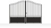 Portail Battant Acier - Dimensions Couleurs au choix - Dinard