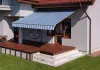 Détail coffre intégral aluminium grande largeur - motorisation Somfy iO CSI