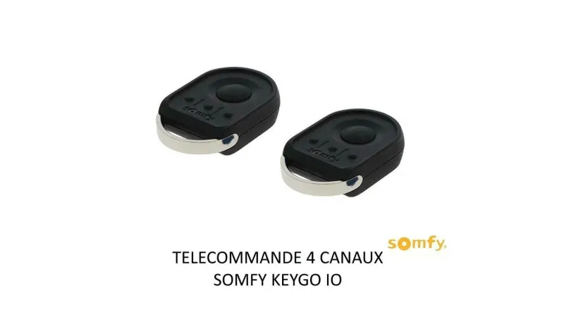 2 télécommandes Somfy Keygo io 4 canaux