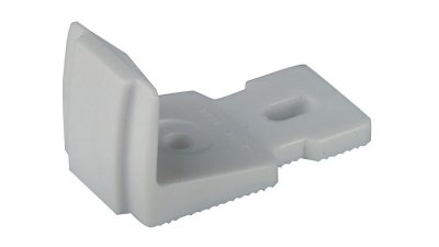 Butée d'espagnolette à visser - aluminium noir - volets aluminium et PVC - Torbel