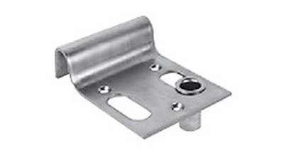 Sabots de portail battant à visser avec gâche - acier cataphorèse - lot de 6 - Torbel