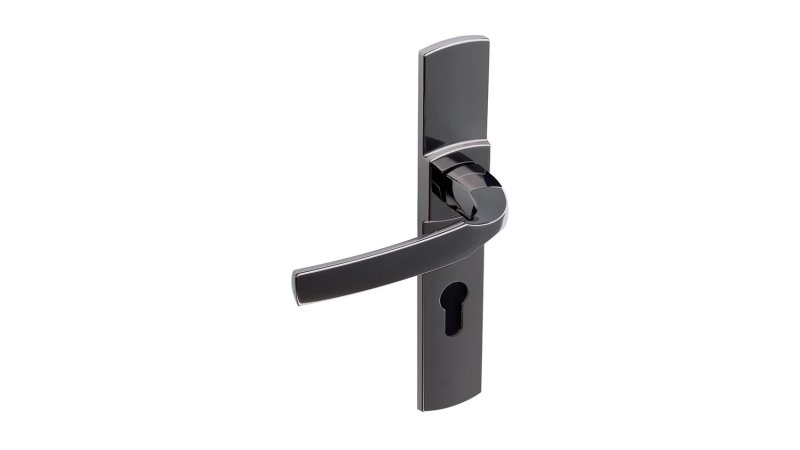 Ensemble palier Artis clé I chromé platine Vachette