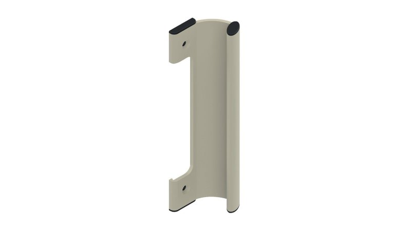 Poignée de tirage blanche série 6790 La Croisée DS pour coulissant aluminium