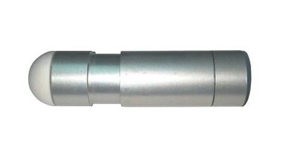 Butoir de plinthe à ressort aluminium anodisé Ø 25 x 92 mm Civic