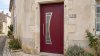 Porte d'entrée PVC sur mesure Vitrée Contemporaine, Grand Vitrage Galbé – modèle 138, photo d'ambiance