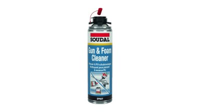 Nettoyant pour pistolet et mousse polyuréthane Gun & Foamcleaner - aérosol 500 ml à visser - Soudal