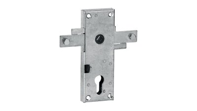 Serrure de porte de garage basculante 2 points latéraux Thirard