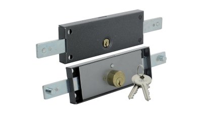Serrure à tringles pour porte de garage et rideau métallique ISEO