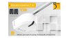 Moteur Somfy Dexxo Compact io 600N — kit complet (moteur, 2 télécommandes Keytis io, garantie 5 ans)