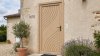 Porte d'entrée bois modèle M16 sur mesure — photo d'ambiance, pin naturel
