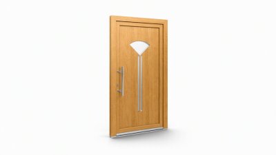 Porte d'entrée bois modèle 116 sur mesure — dessin du modèle, chêne verni