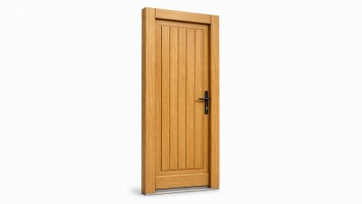 Porte d'entrée bois modèle M02 sur mesure — dessin du modèle, chêne verni