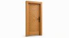 Porte d'entrée bois modèle M22 sur mesure — dessin du modèle, chêne verni