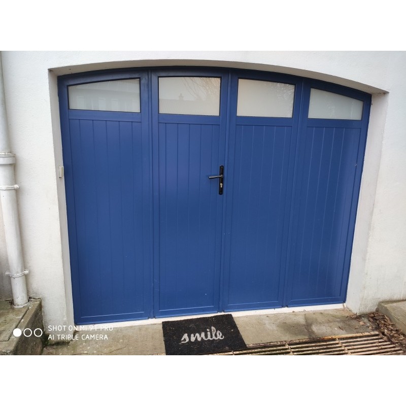 Porte Garage Battante Isolante Aluminium 100 Menuiseries