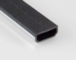 Intercalaire bord chaud Swisspacer noir RAL 9005 pour fenêtre PVC