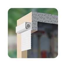 Pose en applique extérieure