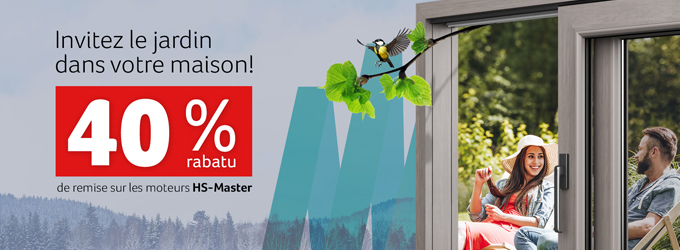 40% de remise sur les moteurs HS-Master