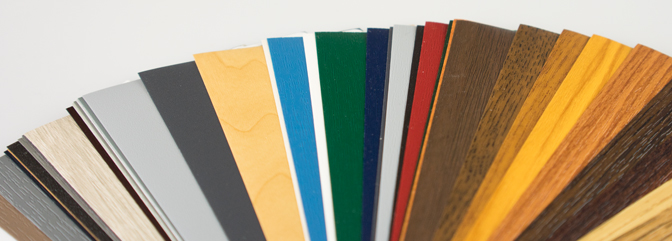 Nouvelles couleurs en PVC- encore plus de choix!