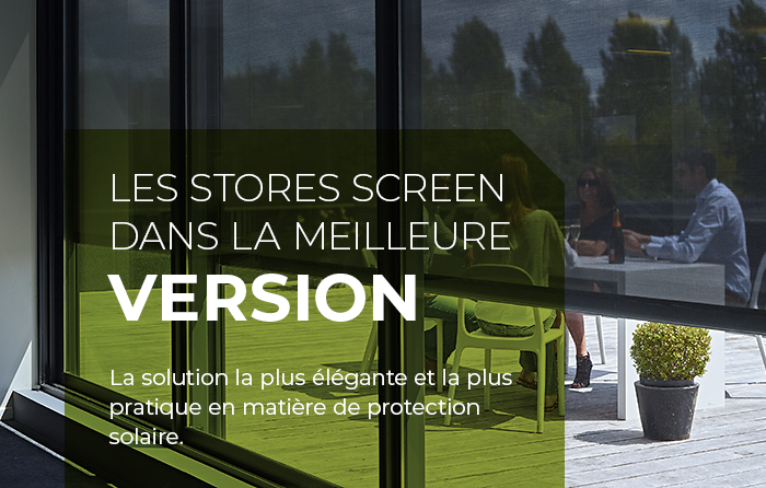 Les stores Screen dans la meilleure version