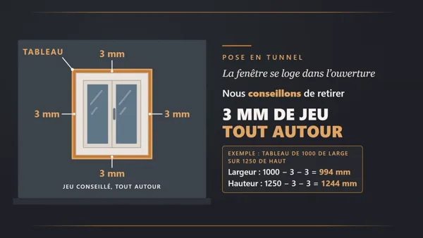 Fenêtre sur mesure : comment prendre les mesures selon la pose ? La vidéo
