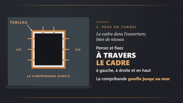 Pose d'une fenêtre : comment la poser, en applique ou en tunnel ? La vidéo