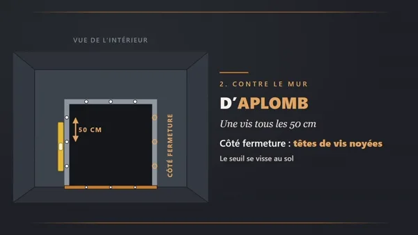 Installer une porte de garage coulissante sectionnelle : la pose pas à pas. La vidéo