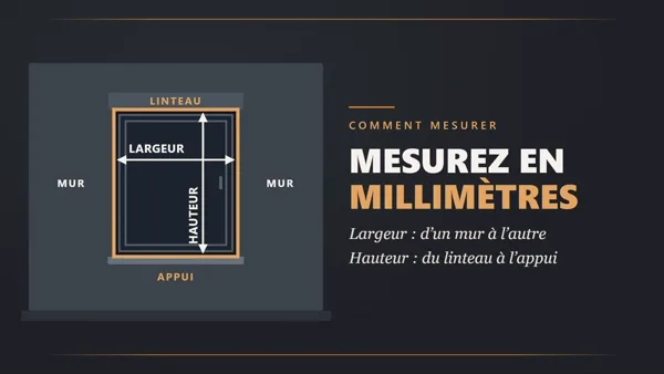 Volet roulant sur mesure : comment prendre les mesures de la baie. La vidéo